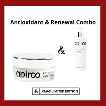 Antioxidant & Renewal Combo – Face Cleansing & Anti-Age Mask