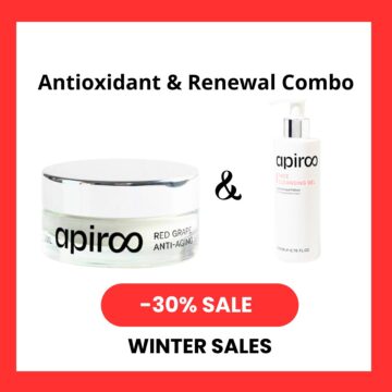 Antioxidant & Renewal Combo – Face Cleansing & Anti-Age Mask