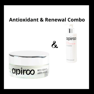 Antioxidant & Renewal Combo – Face Cleansing & Anti-Age Mask