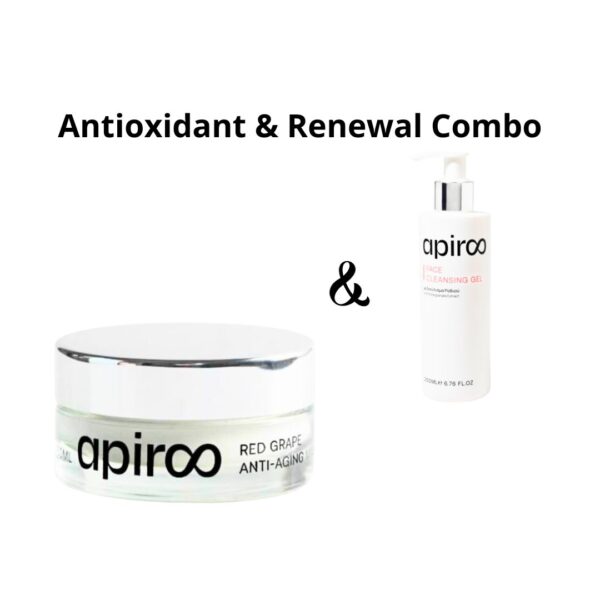 Antioxidant & Renewal Combo – Face Cleansing & Anti-Age Mask - Image 2