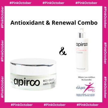 Antioxidant & Renewal Combo – Face Cleansing & Anti-Age Mask