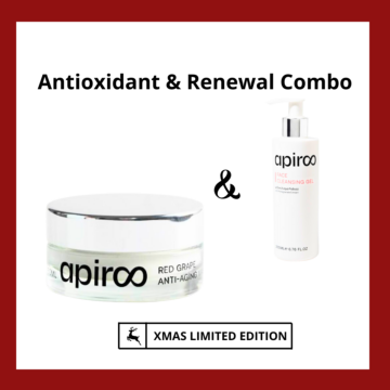 Antioxidant & Renewal Combo – Face Cleansing & Anti-Age Mask