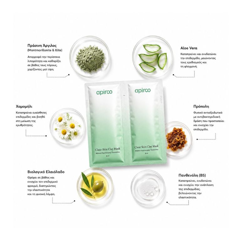 Clear Skin Clay Mask (2x8ml) - Image 4